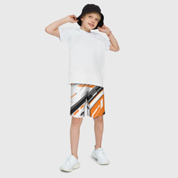 Детские спортивные шорты 3D cs:go - Asiimov P90 Style - фото 2