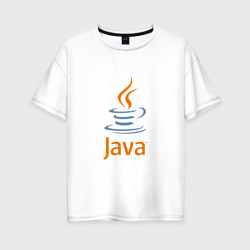 Женская футболка хлопок Oversize Java