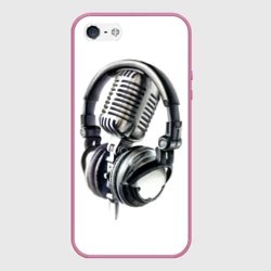 Чехол для iPhone 5/5S матовый Диджей