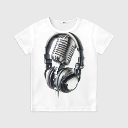 Детская футболка 3D Диджей