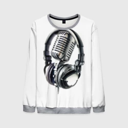 Мужской свитшот 3D Диджей