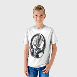 Детская футболка 3D Диджей - фото 2