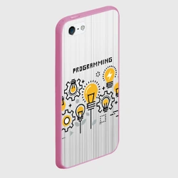 Чехол для iPhone 5/5S матовый Программирование 1 - фото 2