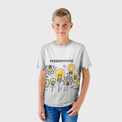 Детская футболка 3D Программирование 1 - фото 2