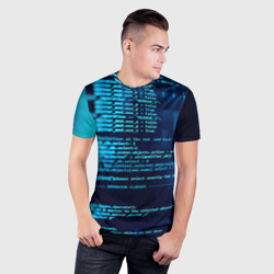 Мужская футболка 3D Slim Программирование 6 - фото 2