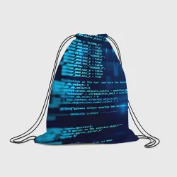 Рюкзак-мешок 3D Программиста с кодом