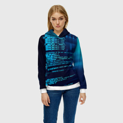 Женская толстовка 3D Программиста с кодом - фото 2