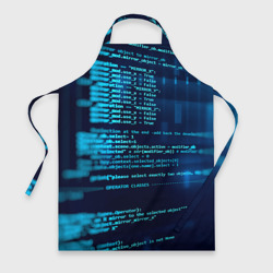 Фартук 3D Программиста с кодом