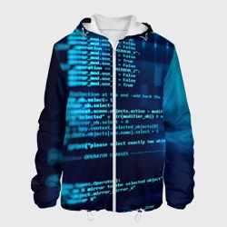 Мужская куртка 3D Программиста с кодом