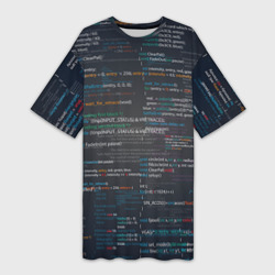 Платье-футболка 3D Программирование 9