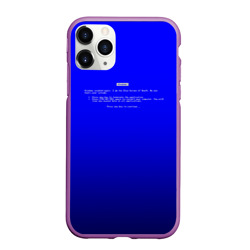 Чехол для iPhone 11 Pro Max матовый BSOD