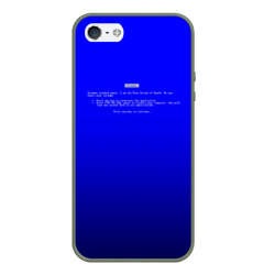 Чехол для iPhone 5/5S матовый BSOD