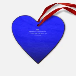 Деревянная игрушка Сердце BSOD