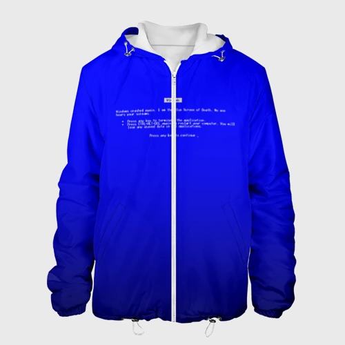 Мужская куртка 3D BSOD