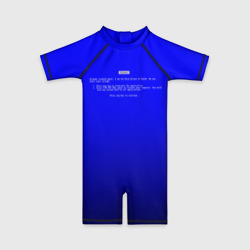Детский купальный костюм 3D BSOD