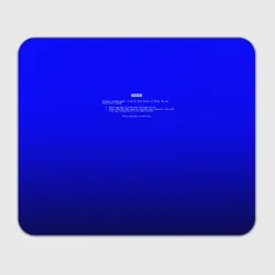 Прямоугольный коврик для мышки BSOD
