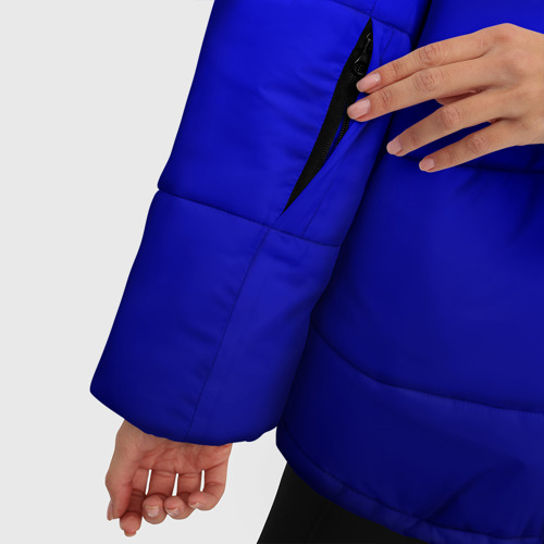 Женская зимняя куртка Oversize BSOD, цвет черный - фото 6