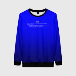 Женский свитшот 3D BSOD