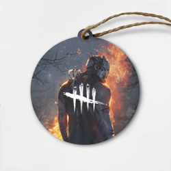 Деревянная игрушка круг Dead by Daylight