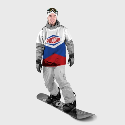 Накидка на куртку 3D Россия 2016 триколор в Рио-де-Жанейро