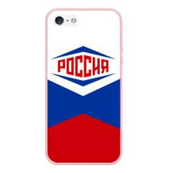 Чехол для iPhone 5/5S матовый Россия 2016