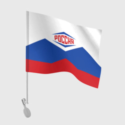 Флаг для автомобиля Россия 2016 триколор в Рио-де-Жанейро