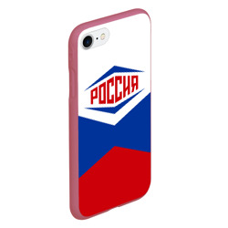 Чехол для iPhone 7/8 матовый Россия 2016 - фото 2