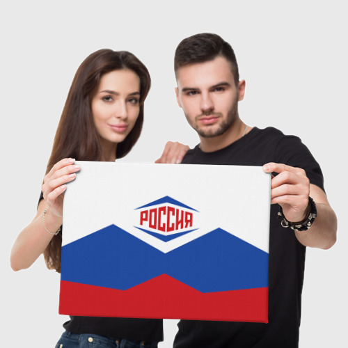 Холст прямоугольный Россия 2016, цвет 3D печать - фото 5