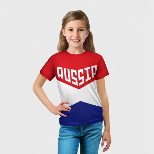 Детская футболка 3D Россия - фото 5