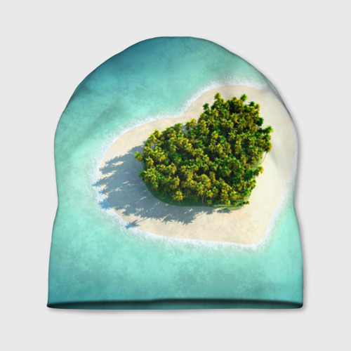 Шапка 3D Остров