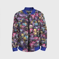 Детский бомбер 3D My Little Pony. Персонажи