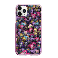 Чехол для iPhone 11 Pro Max матовый My Little Pony. Персонажи