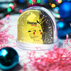 Игрушка Снежный шар Pikachu Pika Pika - фото 2