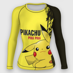 Женский рашгард 3D Pikachu Pika Pika