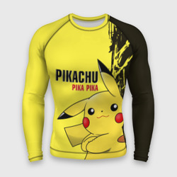 Мужской рашгард 3D Pikachu Pika Pika