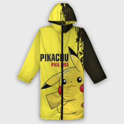 Мужской дождевик 3D Pikachu Pika Pika
