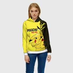 Женская толстовка 3D Pikachu Pika Pika - фото 2
