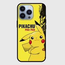 Чехол для iPhone 13 Pro Pikachu Pika Pika