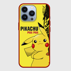 Чехол для iPhone 13 Pro Pikachu Pika Pika