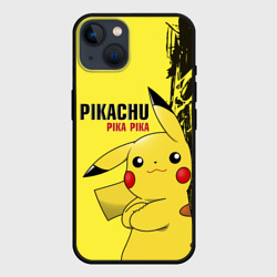 Чехол для iPhone 14 Pikachu Pika Pika