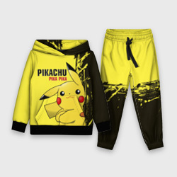 Детский костюм с толстовкой 3D Pikachu Pika Pika