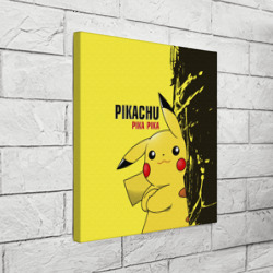 Холст квадратный Pikachu Pika Pika - фото 2