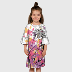 Детское платье 3D Гейша - фото 2