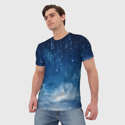 Мужская футболка 3D Звездное небо - фото 2