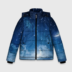 Зимняя куртка для мальчиков 3D Звездное небо