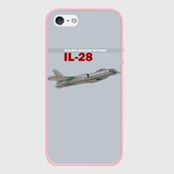 Чехол для iPhone 5/5S матовый Ил-28 Атомный Мясник Сталина