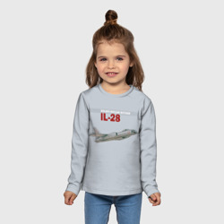 Детский лонгслив 3D Ил-28 Атомный Мясник Сталина - фото 2