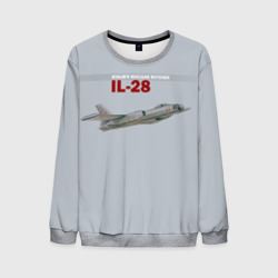 Мужской свитшот 3D Ил-28 Атомный Мясник Сталина