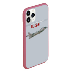 Чехол для iPhone 11 Pro Max матовый Ил-28 Атомный Мясник Сталина - фото 2