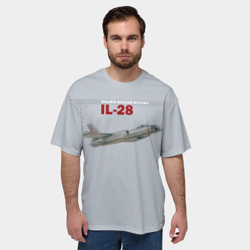 Мужская футболка oversize 3D Ил-28 Атомный Мясник Сталина - фото 2